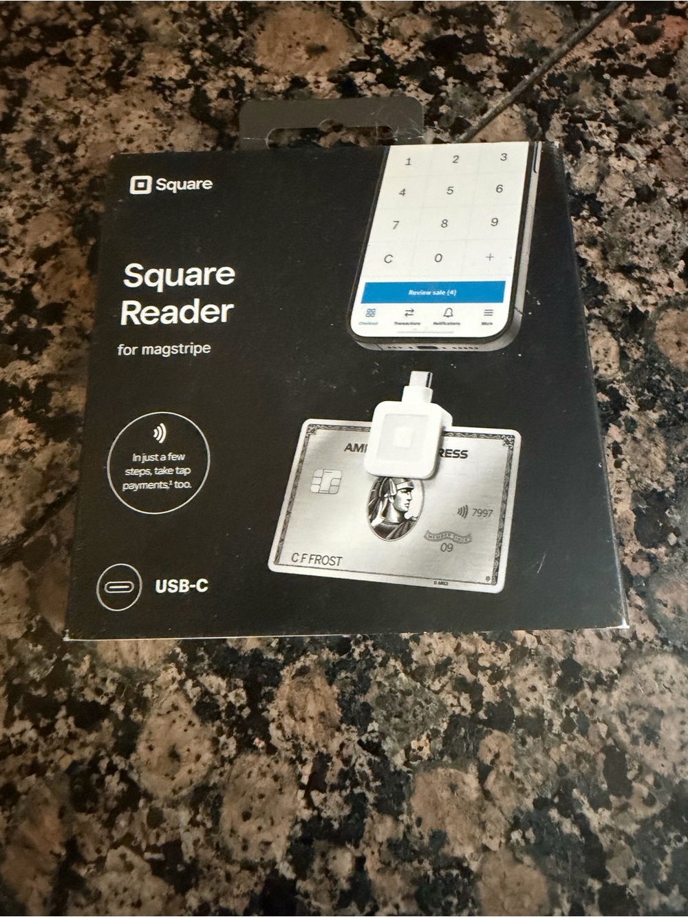 Square Reader for Magstripe (White) - USB-C